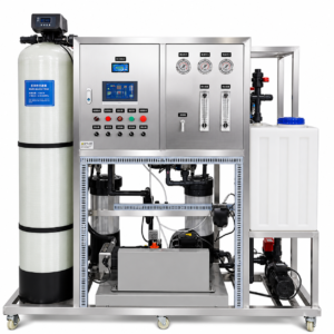 QLOZONE 1000LPH/2000LPH Small Island Seawater Desalination System with Pump