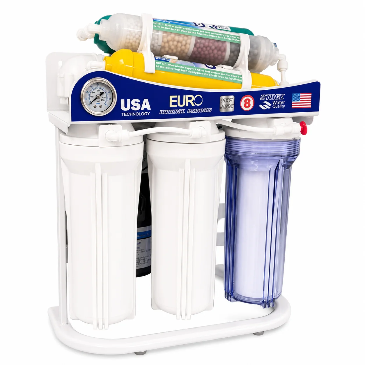 8-Stage RO Booster System
