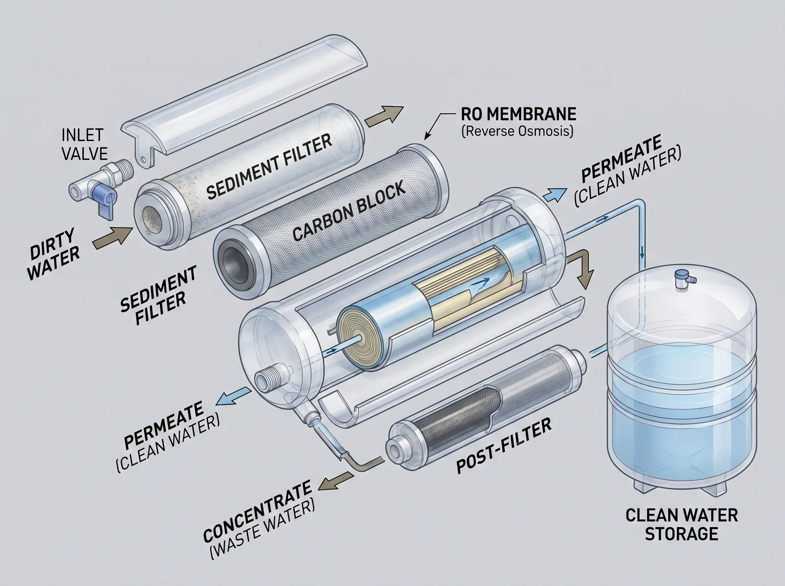 RO Membrane Filtration