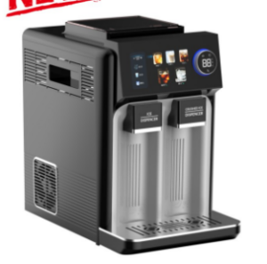 Multifunctional Commercial Ice Maker (Knob/Touchscreen Control) — Crushed Ice, Ice Cubes, and Chilled Water