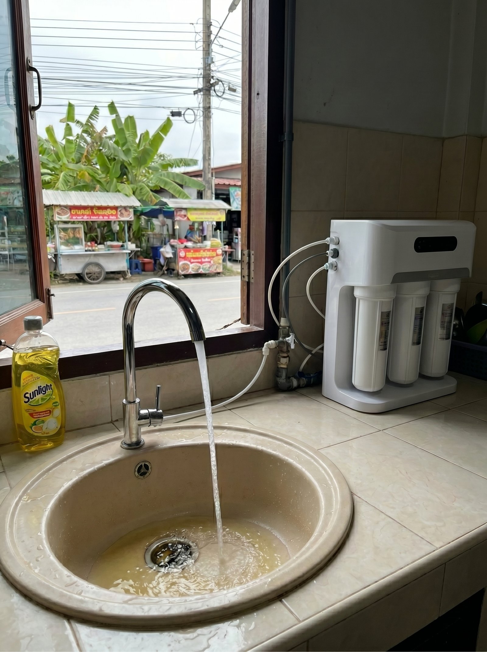 After - Thailand purified water