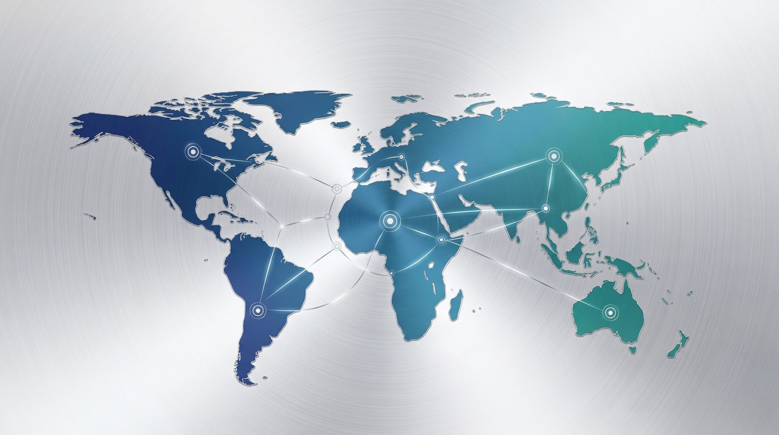 World Map with Partner Pins