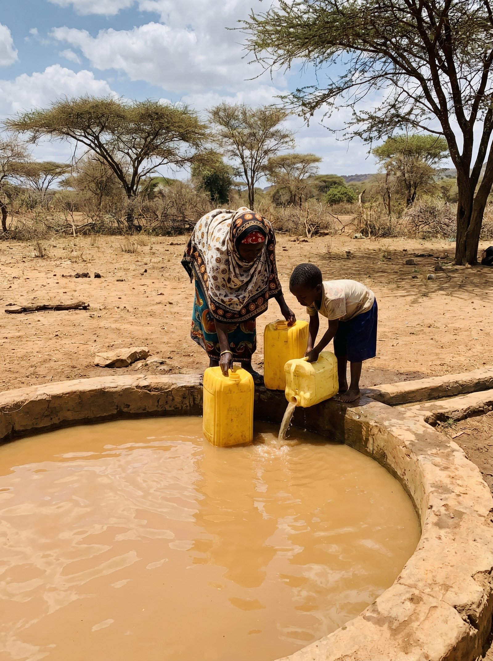 Before - Tanzania water quality