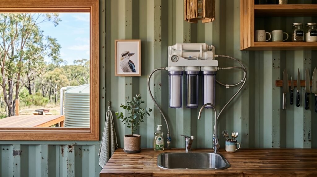 wall-mounted water purifiers for modular homes