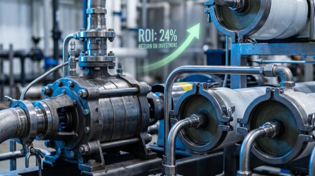 industrial RO systems for water vending