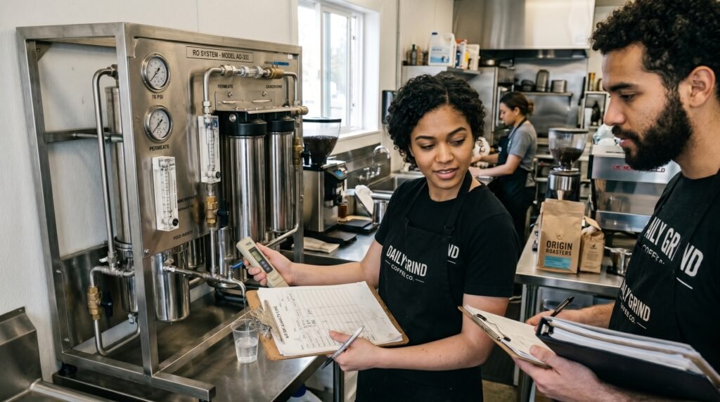 industrial RO equipment for coffee processing